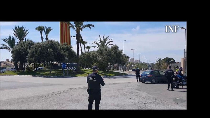 La Policía de Torrevieja pondrá controles en las salidas para "cazar" a los turistas que se "cuelen" esta Semana Santa