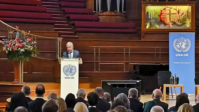 Guterres: "Fuerzas poderosas se alinean para socavar la cooperación internacional"