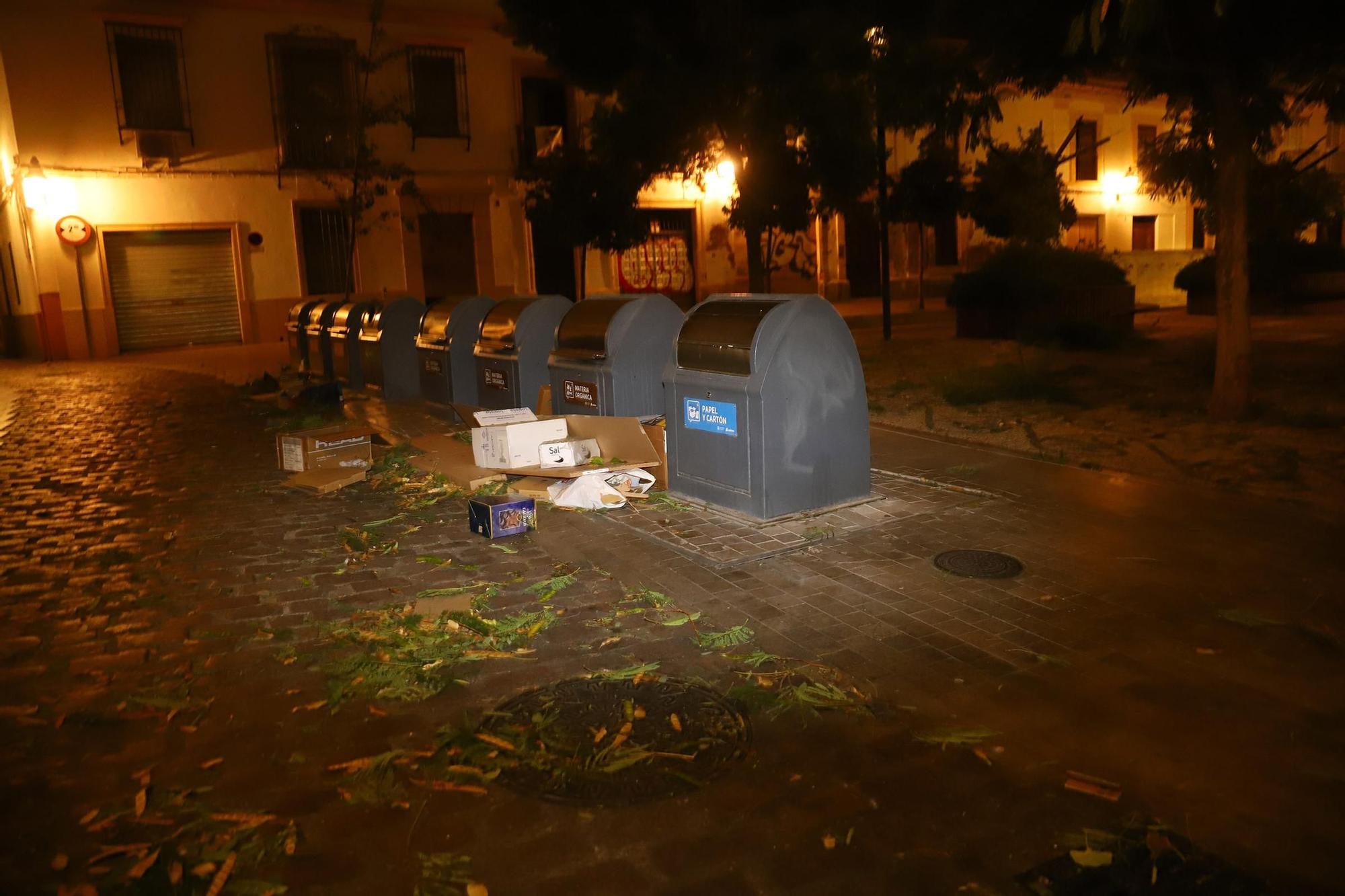 Los efectos del temporal en Córdoba, en imágenes