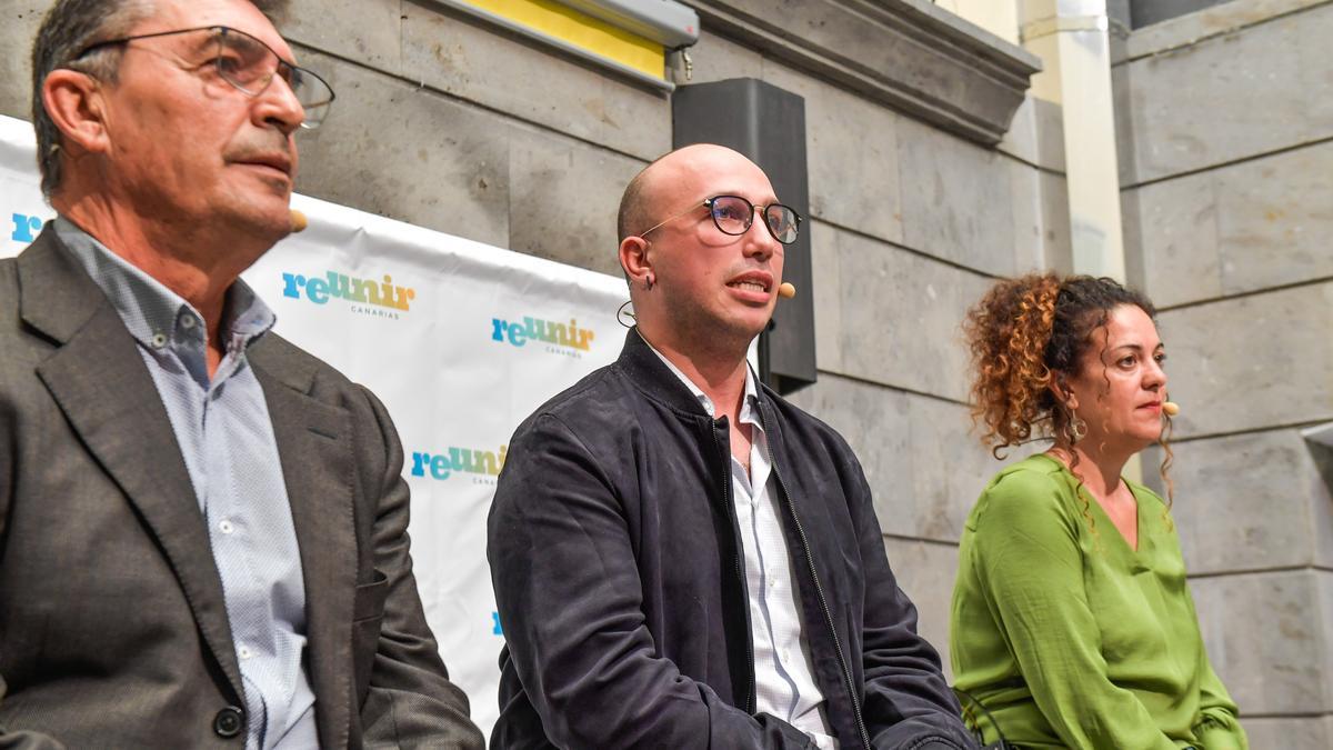 Presentación de candidatos de Reunir Canarias