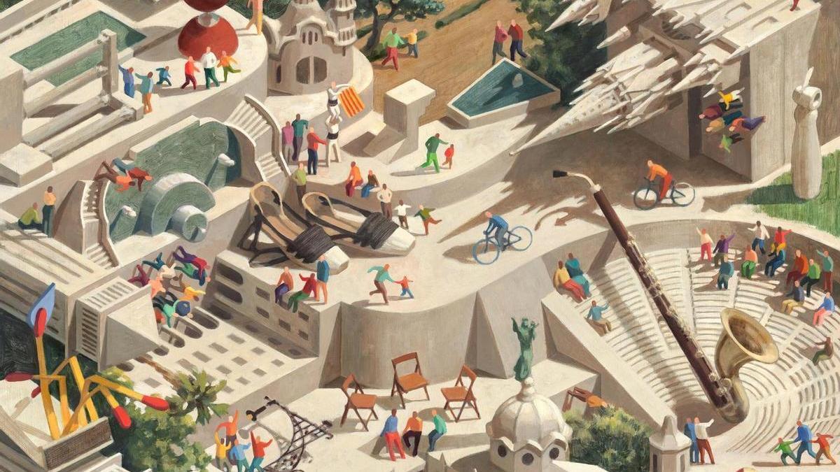 Cartel de la Mercè 2026, obra de Cinta Vidal