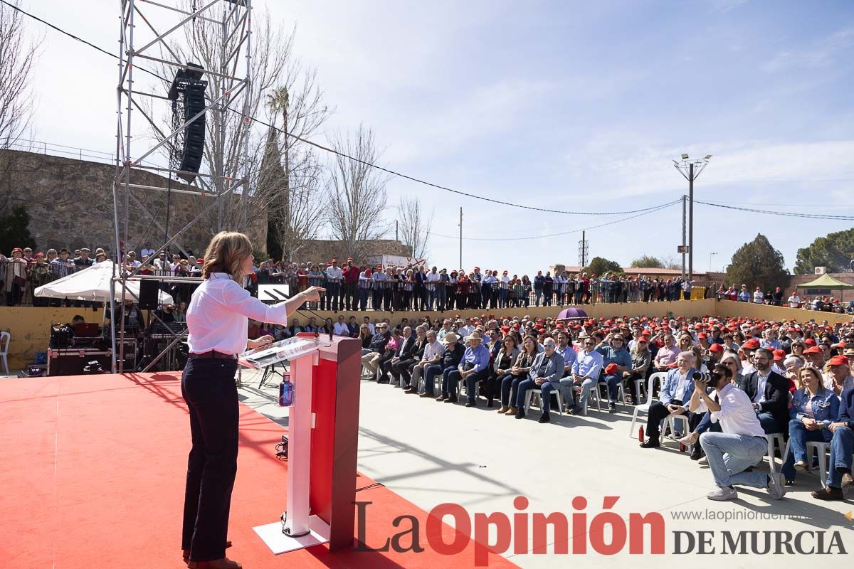 Presentación de José Vélez como candidato del PSOE a la presidencia de la Comunidad