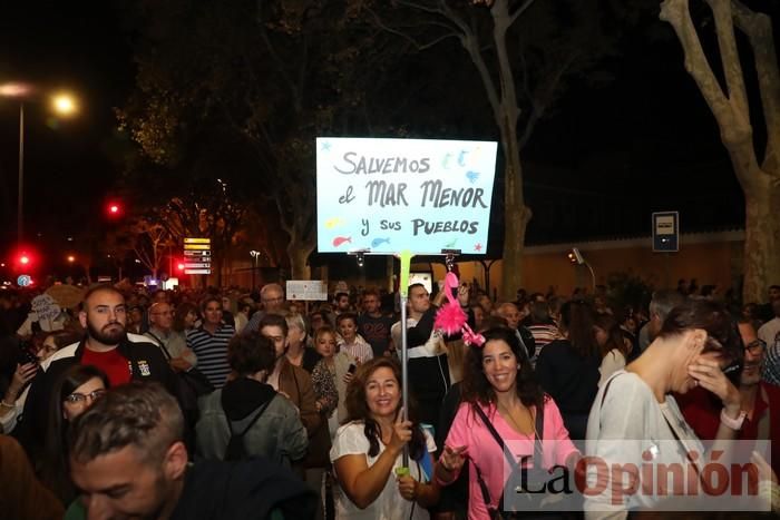 Manifestación en Cartagena por el Mar Menor