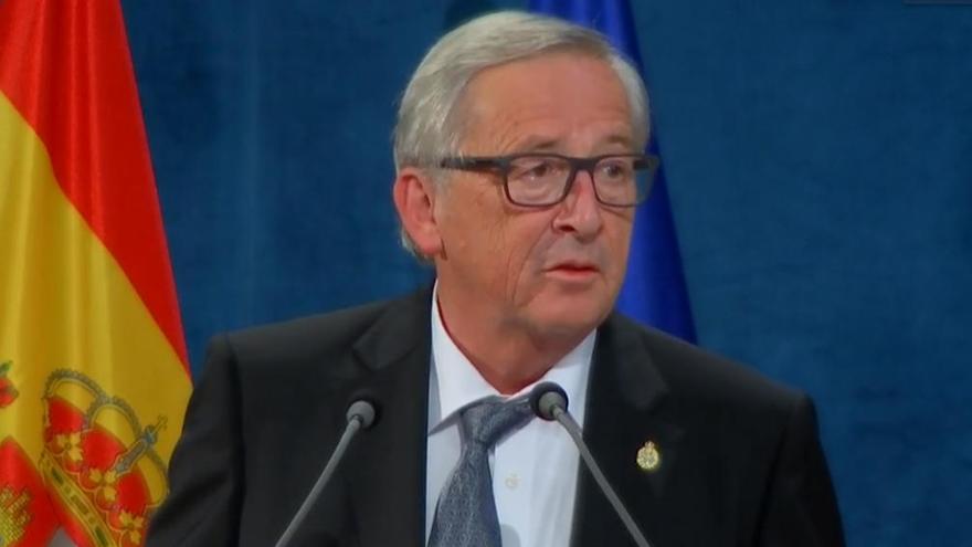 Juncker sostiene que la fuerza de Europa es fundamentarse &quot;en la regla del Derecho&quot;