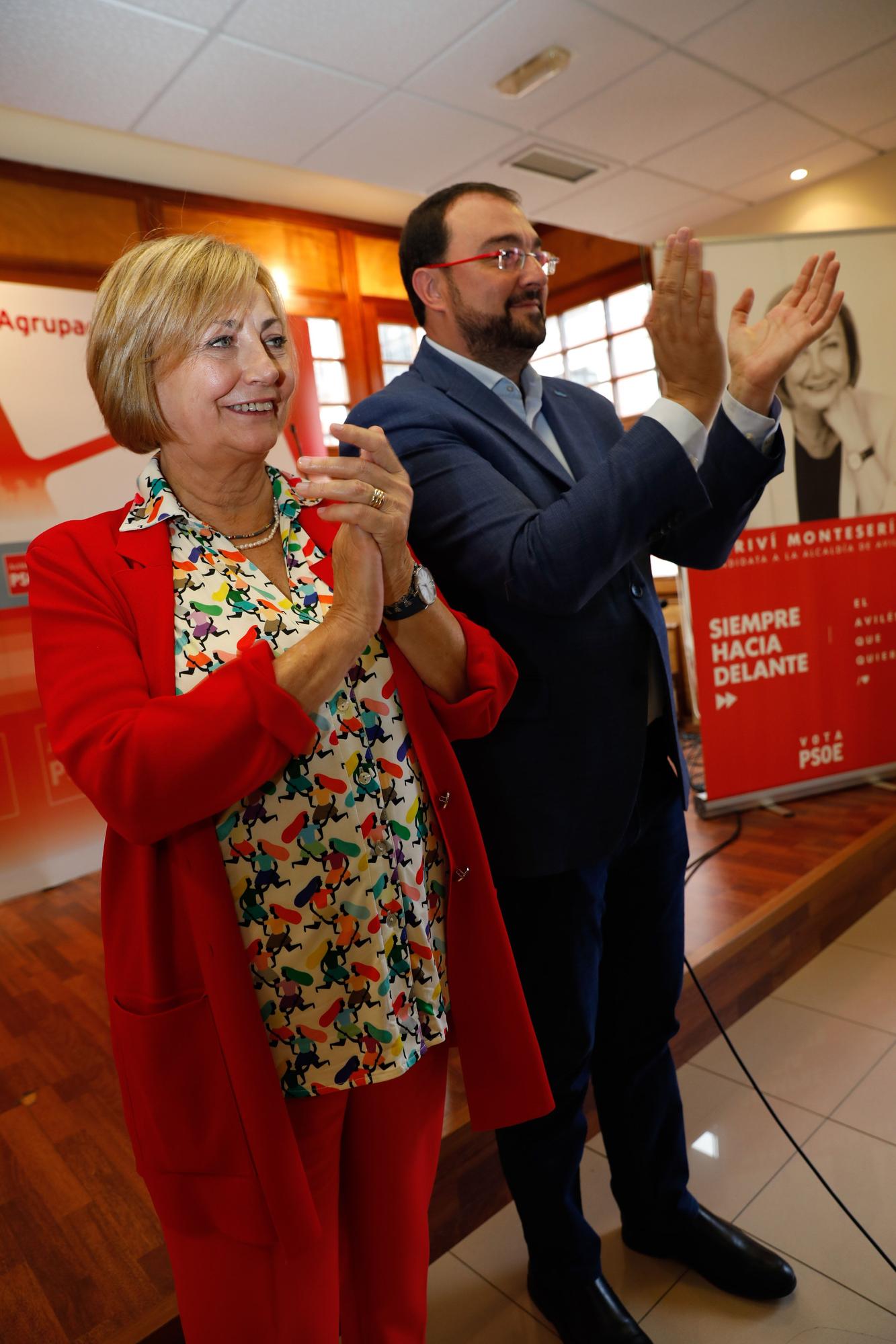 En Imágenes: Proclamación de Mariví Monteserín como candidata del PSOE de Avilés