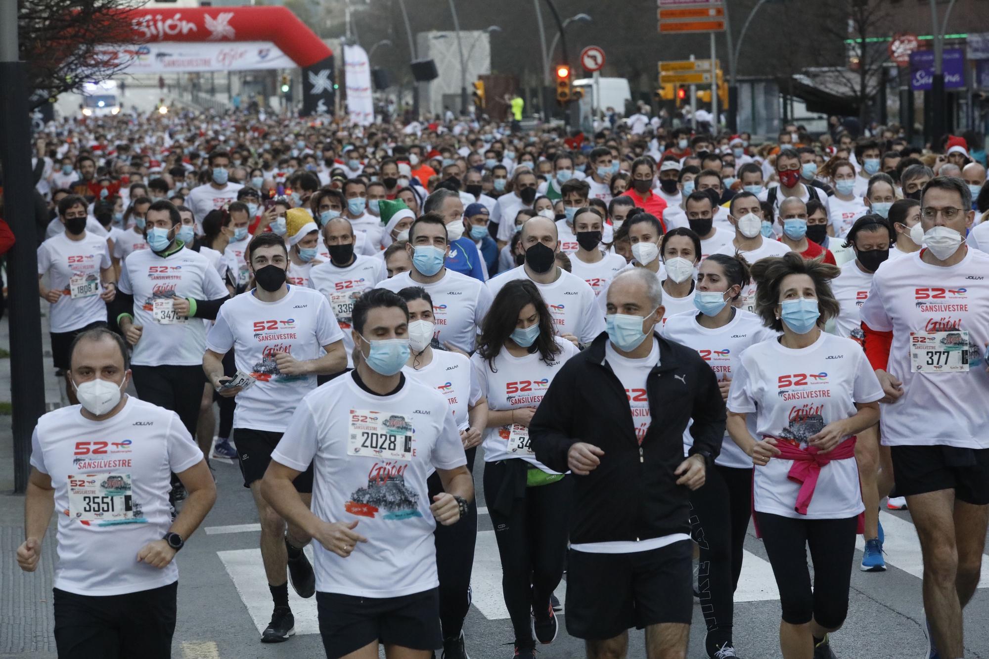 En imágenes: Así ha sido la victoria de Bakkali en la San Silvestre de Gijón