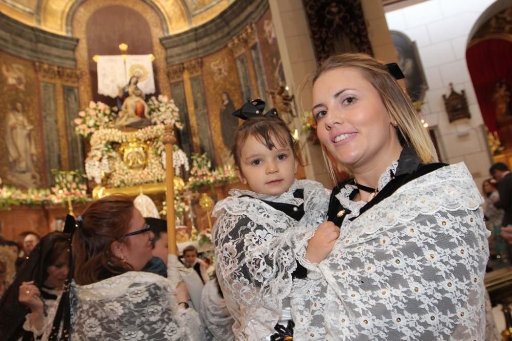 Ofrenda floral a la Virgen de la Caridad de Cartagena