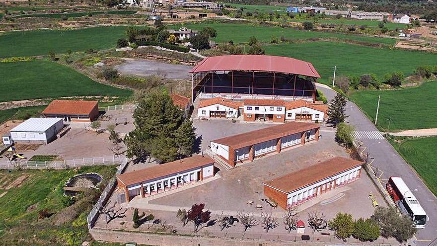 Vista general de l’escola Agrupació Sant Jordi de Fonollosa | ARXIU/AF