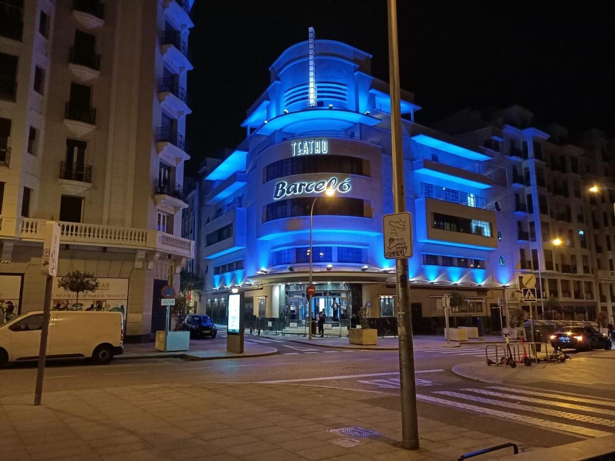 El edificio del Teatro Barceló, en Madrid.