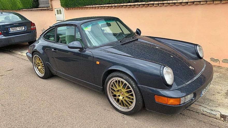 El Porsche Carrera 2 que fue sustraído este fin de semana y encontrado en l&#039;Eliana.