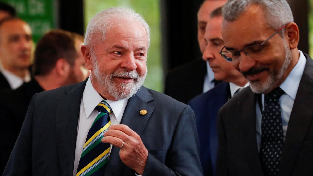 Lula a su llegada a la cumbre del CELAC