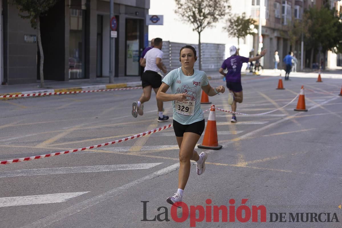 Carrera '10K Assota por ti' en Caravaca (salida y giro primera vuelta)
