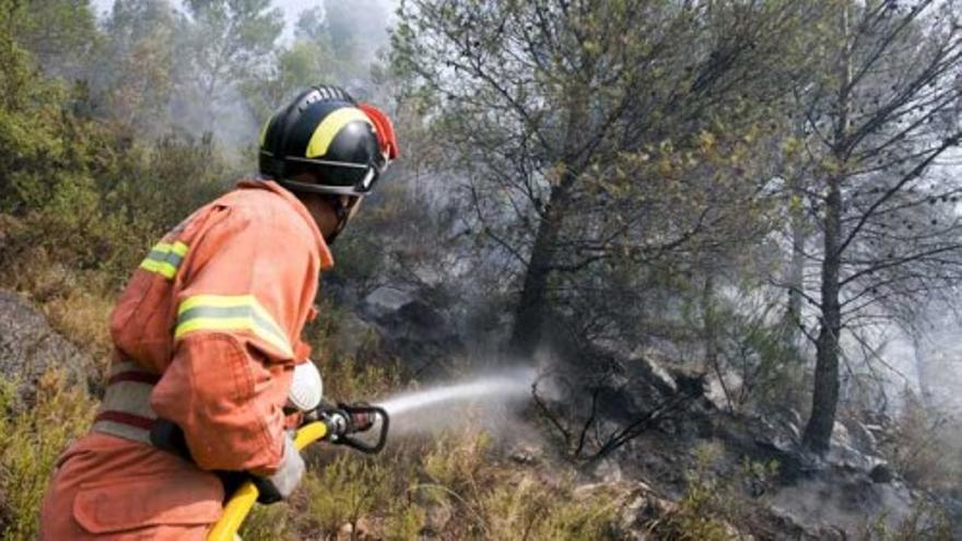 Incendio en Valencia