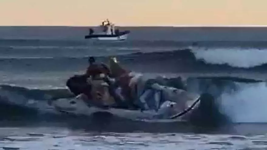 Accidentada arribada dels Reis d'Orient a Oropesa del Mar