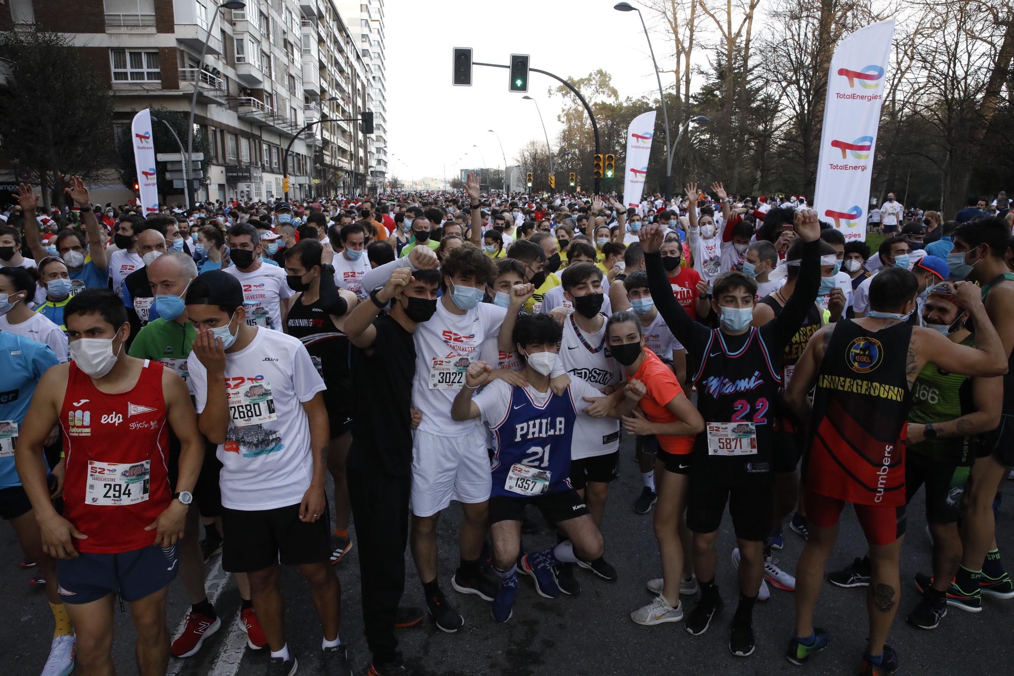 En imágenes: Así ha sido la victoria de Bakkali en la San Silvestre de Gijón