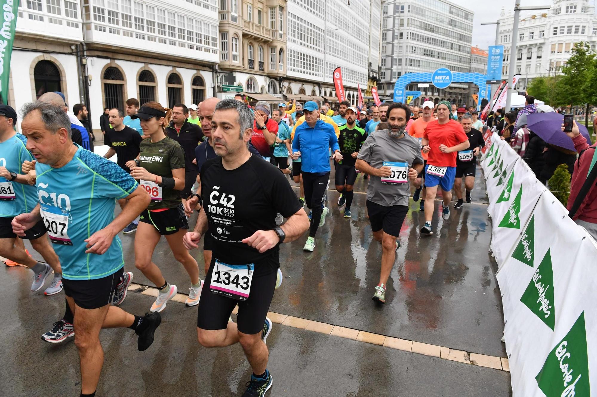 Carrera popular Coruña10: 2.186 corredores cruzaron la línea de meta