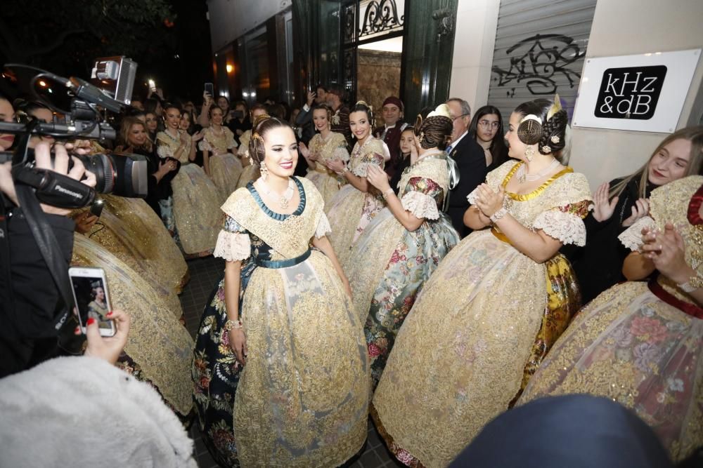 Marina Civera elige el azul 'atlantis' para su exaltación como fallera mayor 2019