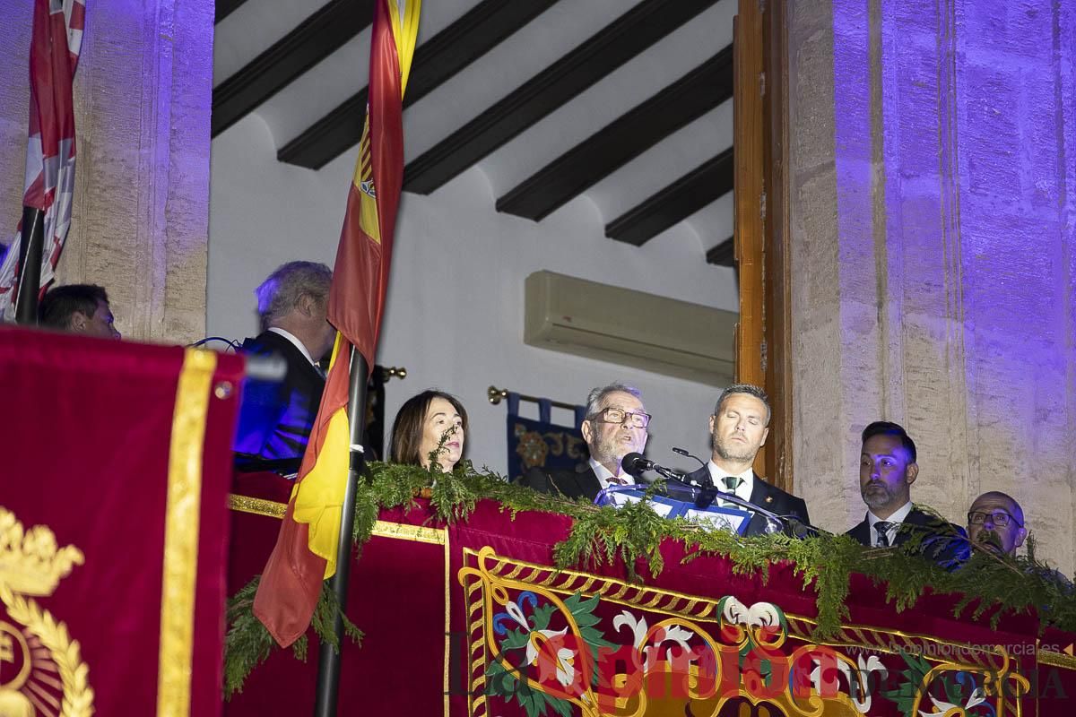 Pregón de Fiestas en Caravaca
