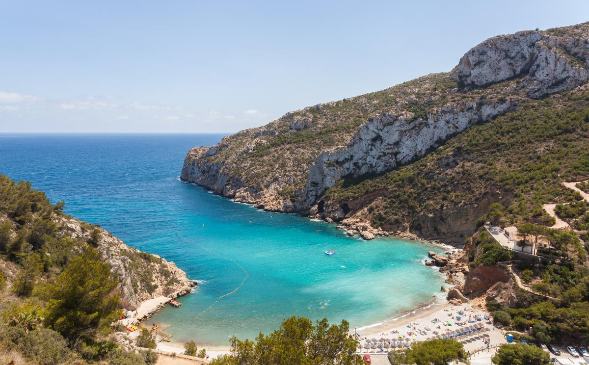 Cala La Granadella, Xàbia (Alicante).