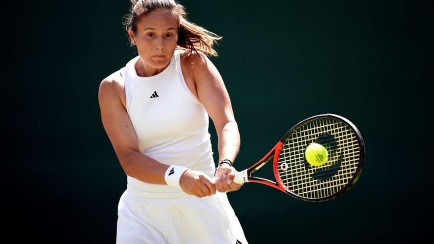Daria Kasatkina durante un partido. | Europa Press