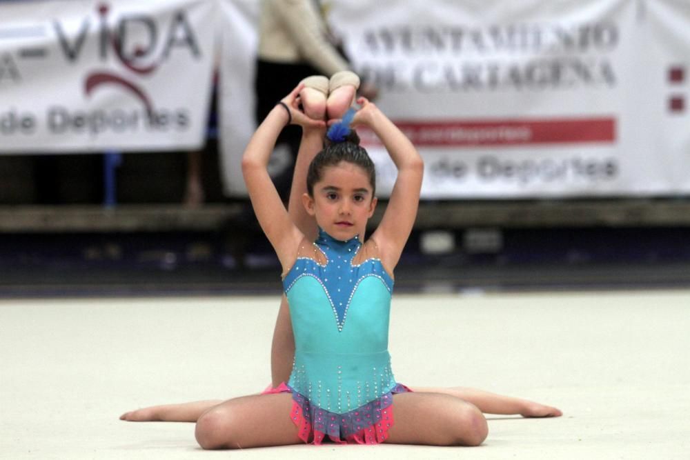 Campeonato de gimnasia rítmica en Cartagena