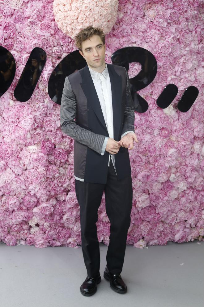 Robert Pattinson en el desfile de Dior Homme en París