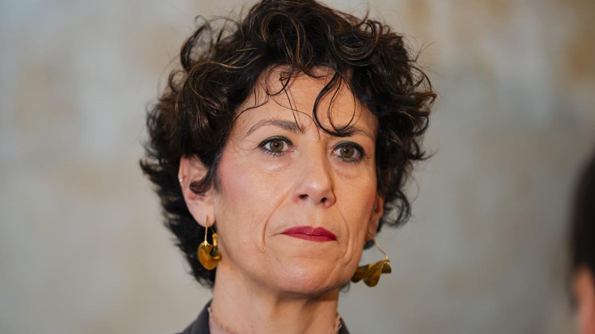 La ministra de Inclusión, Seguridad Social y Migraciones, Elma Saiz