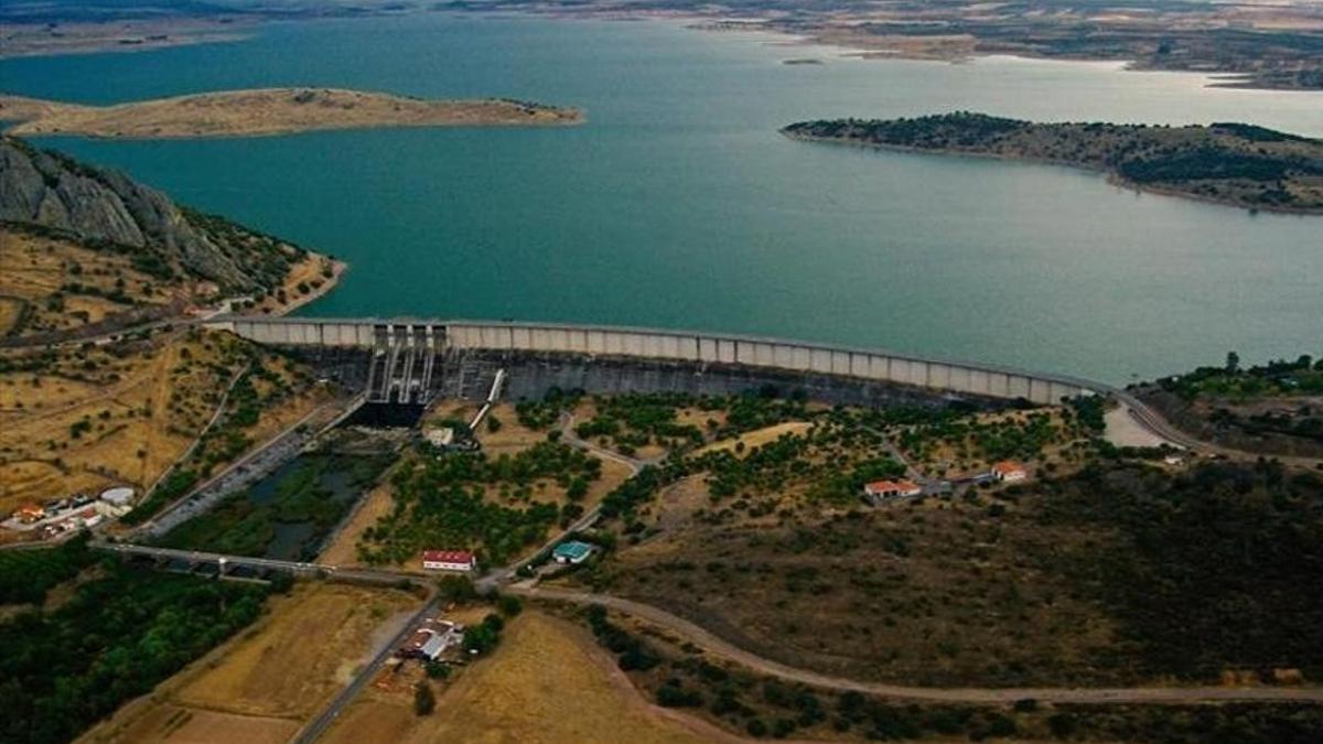 Zona del pantano de Alange.