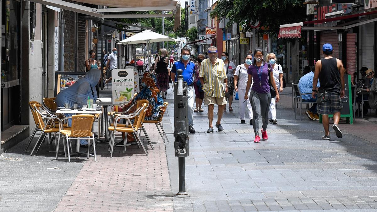 Terraza de la capital grancanaria