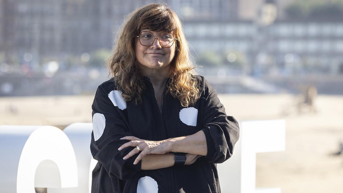 La directora y guionista Isabel Coixet posa durante la presentación de 'Un amor'.