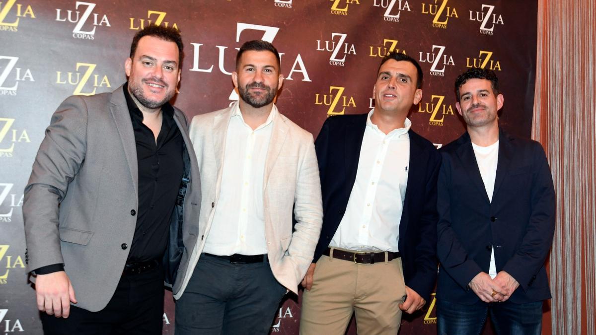 Fede Quintero, Daniel Fernández, Antonio Fernández y Antonio Jesús Puerto.