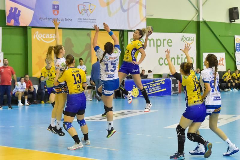 25-01-2020 TELDE. Balonmano femenino: Rocasa # Granollers  | 25/01/2020 | Fotógrafo: Andrés Cruz