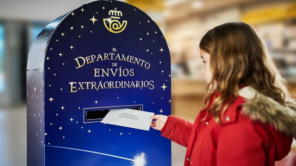 Wunschzettel werden hier als „carta a los Reyes Magos“ (Brief an die Heiligen Könige) verschickt.
