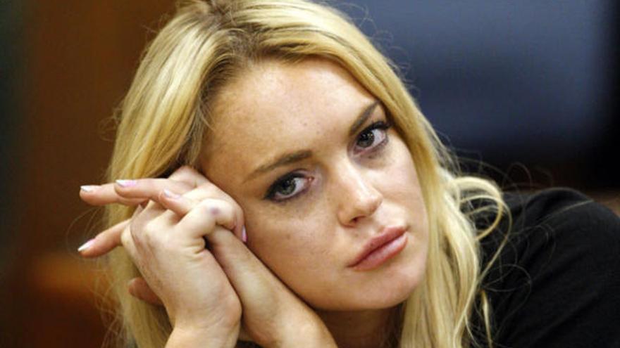 La actriz Lindsay Lohan en una imagen de archivo.
