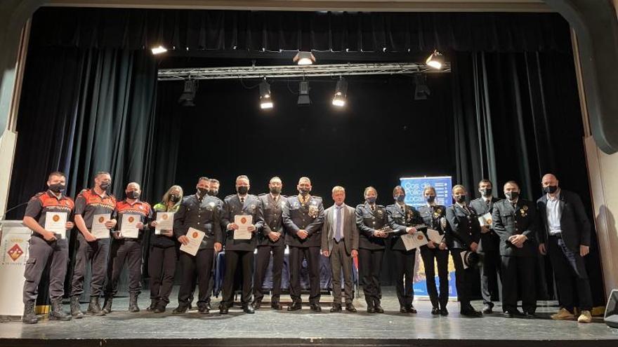 Caldes celebra la Diada de la Patrona de la Policia Local