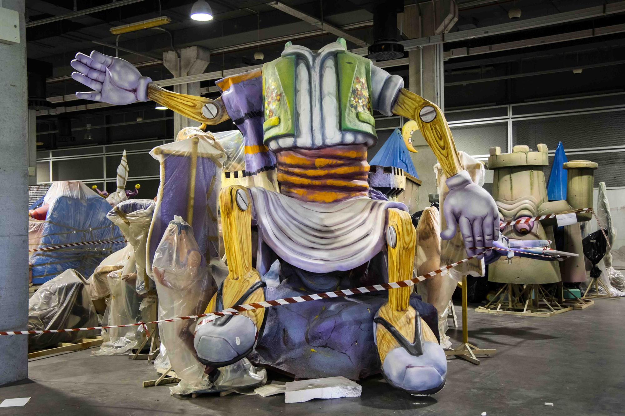 Cuenta atrás para la salida de las Fallas de Feria Valencia