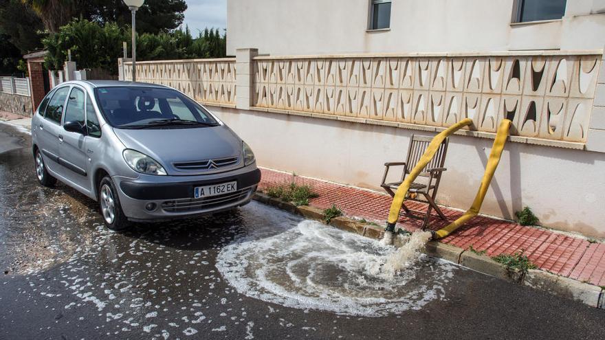 Las mejores imágenes de la gota fría en Alicante