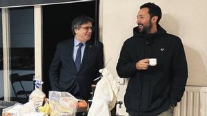 Valtònyc s’acomiada de Puigdemont i anuncia la seva tornada a Catalunya