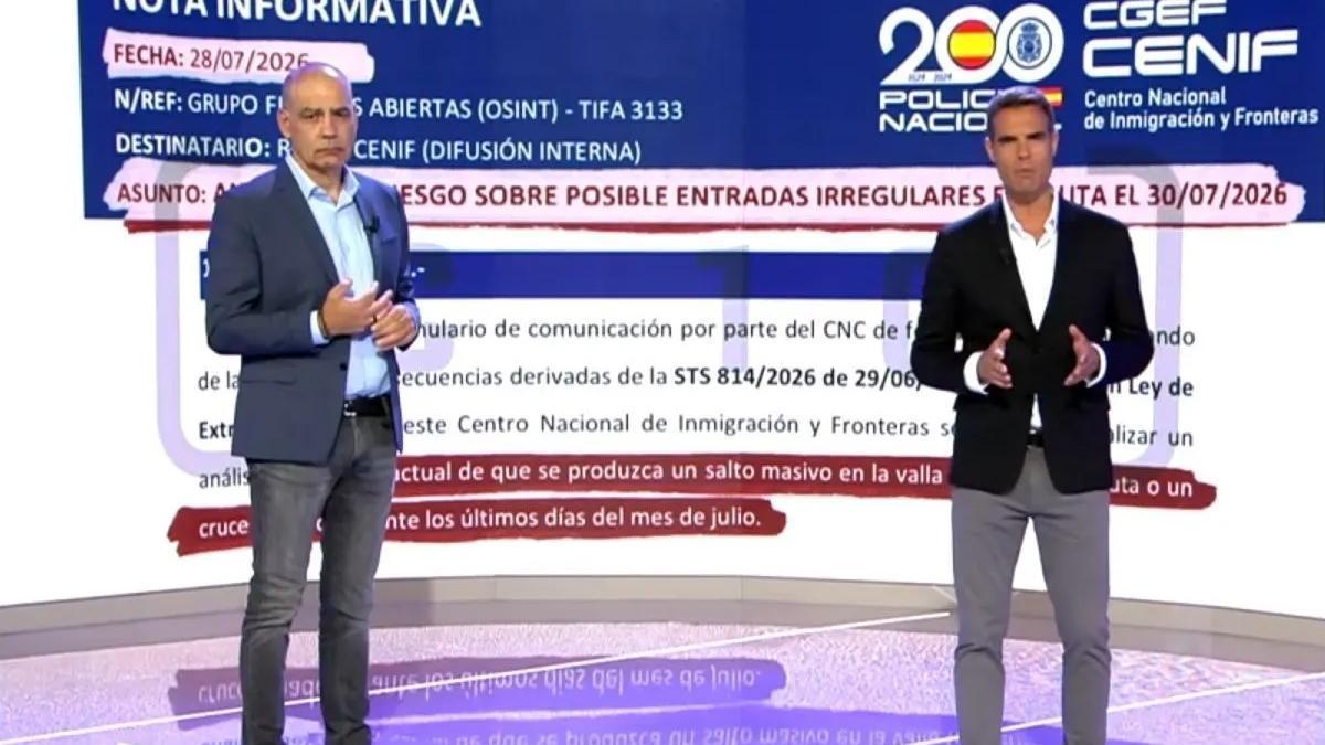 ‘Código 10’ destapa la investigación que señalaría a agentes marroquíes en la crisis de Ceuta y obliga a Marlaska a intervenir