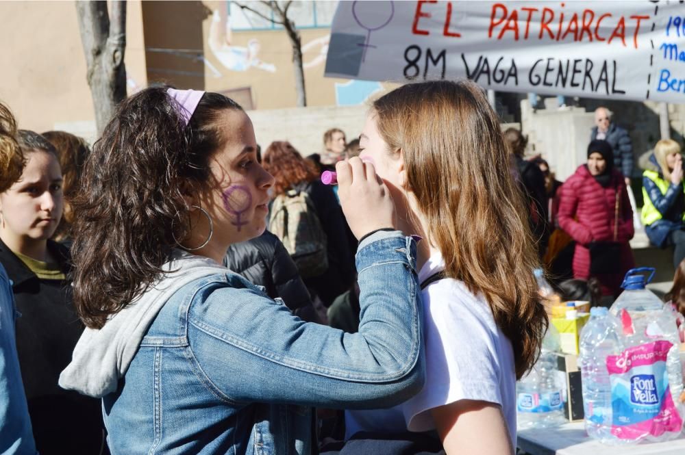 Passacarrers del 8-M a Manresa