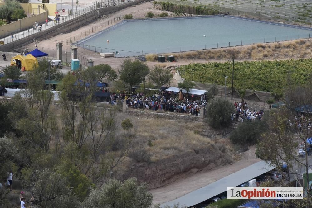 Romería de la Virgen de la Fuensanta: Llegada al S