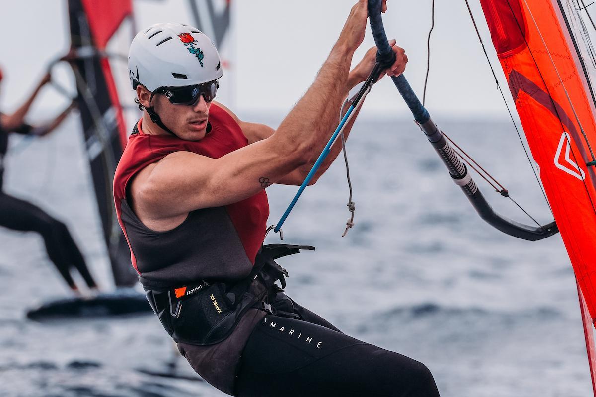 54 Trofeo Princesa Sofía Mallorca © Sailing Energy / Princesa Sofía Mallorca02 April, 2025. El olímpico mallorquín Nacho Baltasar es democtercero en  iQFOiL masculino,