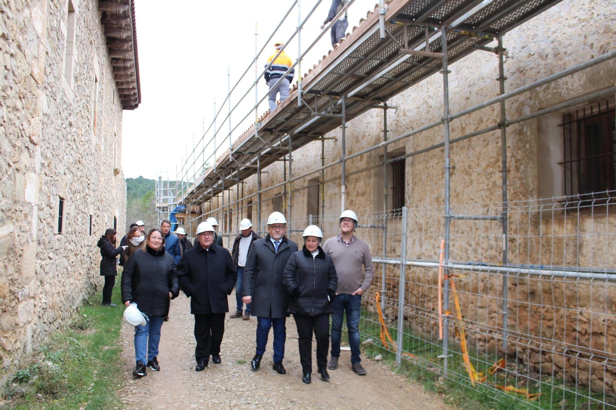 Estado actual de las obras de Sant Joan de Penyagolosa