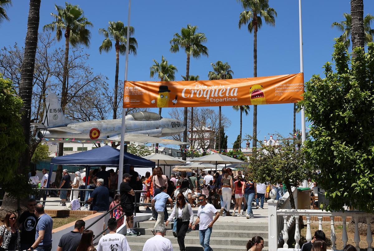 Edición anterior del Día de la Croqueta de Espartinas
