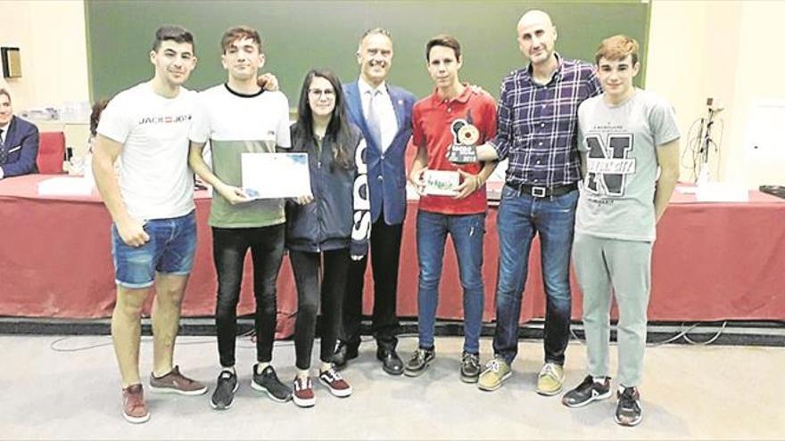 Alumnos del Aguilar y Eslava premiados en el concurso Tecno-Ingenia