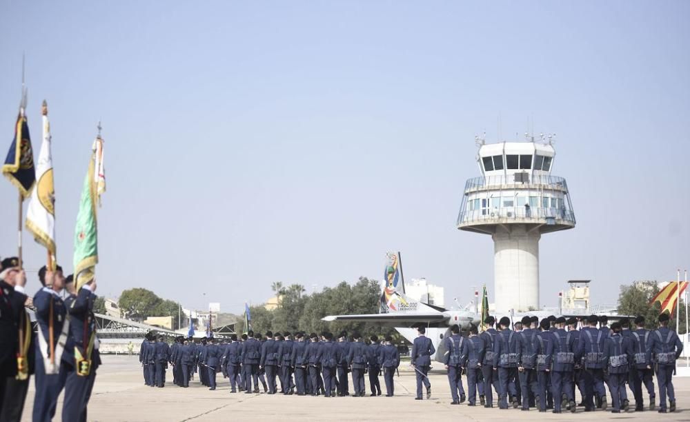 72º Aniversario del primer lanzamiento paracaidista de España en la Base Aérea de Alcantarilla