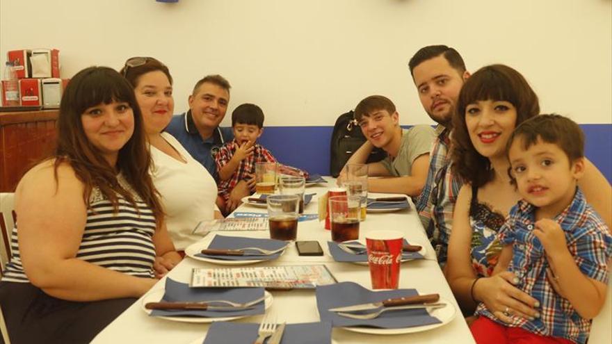 Tres generaciones en El Arenal