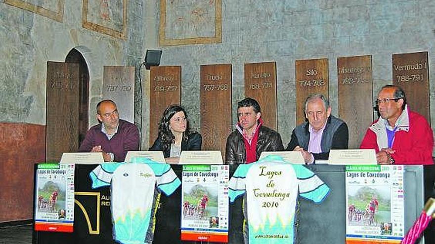 Presentación de la Clásica Cicloturista «Lagos de Covadonga».