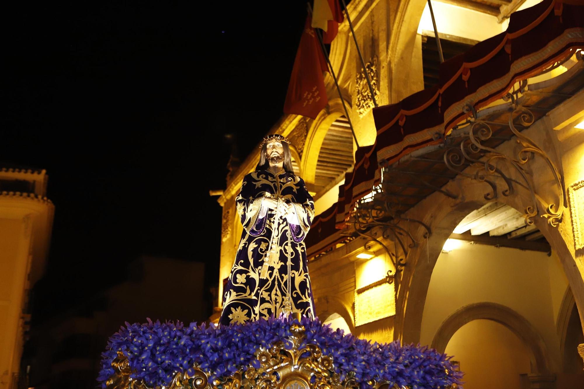 Las mejores imágenes de la salida extraordinaria del Cristo del Rescate de Lorca