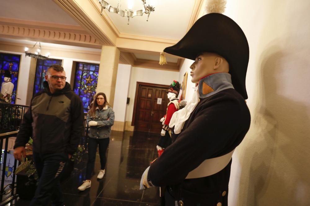 Exposición de uniformes militares